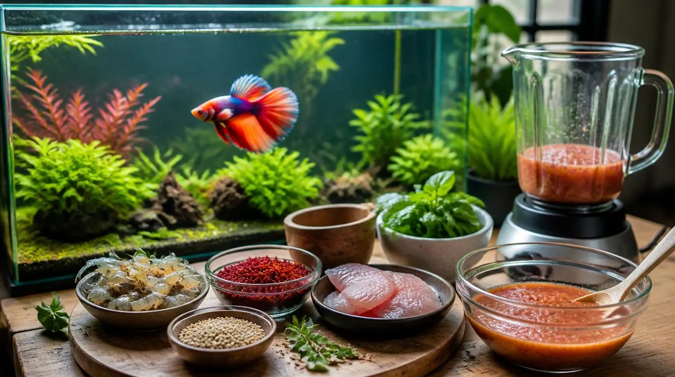 How to Make Homemade Fish Food for Betta Fish